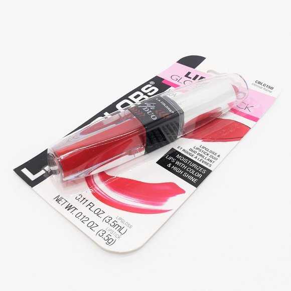 L.A. Colors Duo Lipstick/ Lip gloss Eternal Flame - Picture 5 of 6